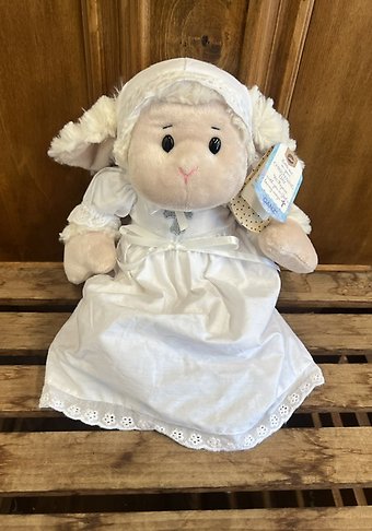 Christening Lamb Stuffed Animal