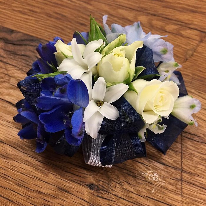 Blue Ombre Corsage