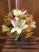 Lots of lilies bouquet
