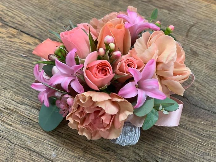 peach & pink mix