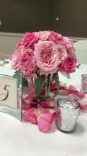 Pretty & Pink Rose Centerpiece