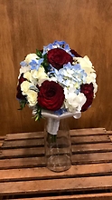 Red White & Blue Mini Bouquet