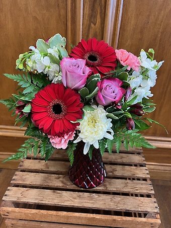 Be My Valentine Vased Arrangement