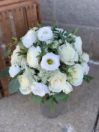 Gathered Garden of White