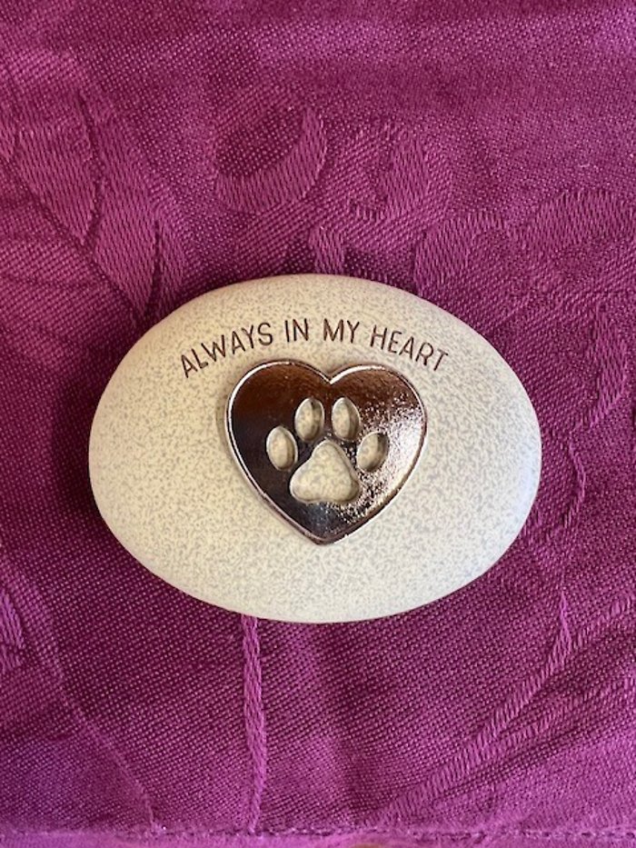 Tiny Always In My Heart Pet Stone