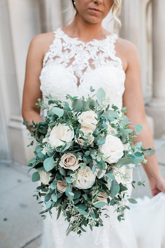 Boho Greenery & Roses