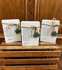 Footprints Wind Chime