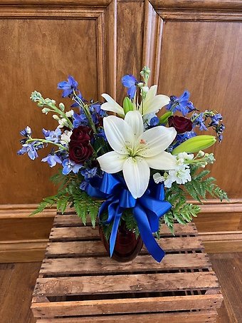 Lutz Firecracker Vase