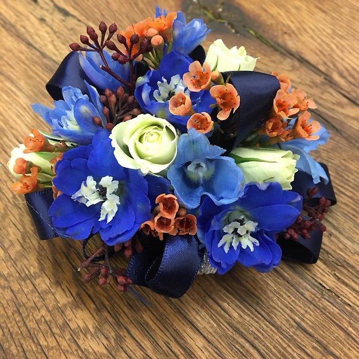 Mystic Blue Corsage