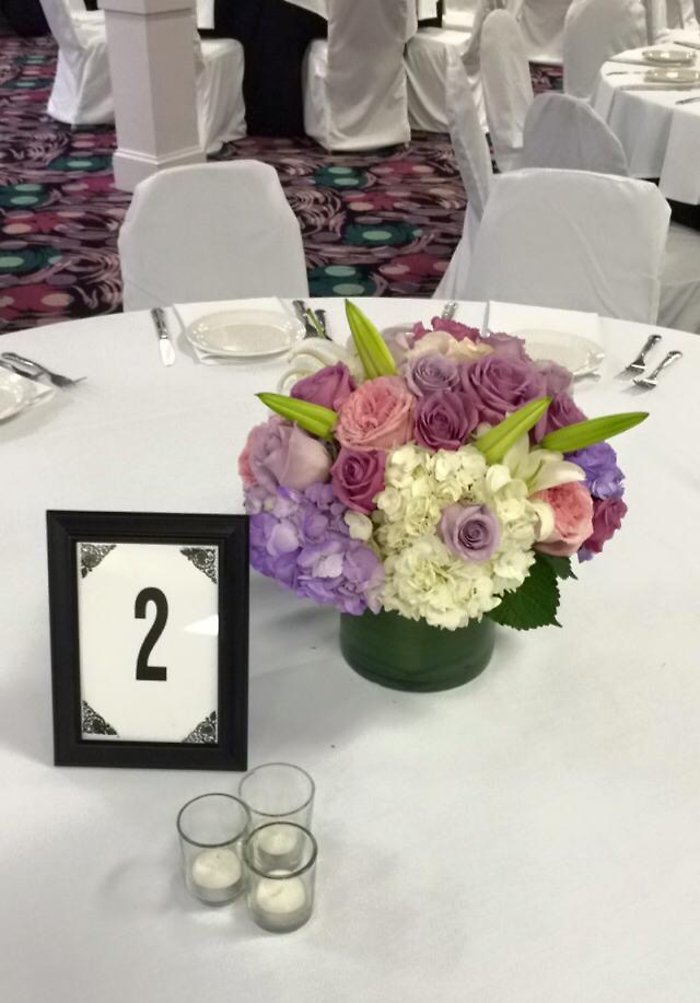 Shades Of Purple Centerpiece