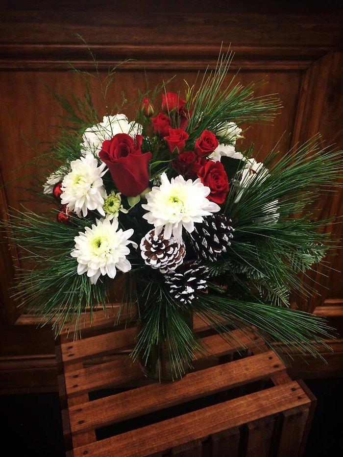 Lutz Christmas Vase