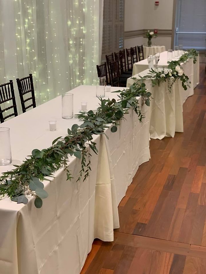 Head Table Greenery