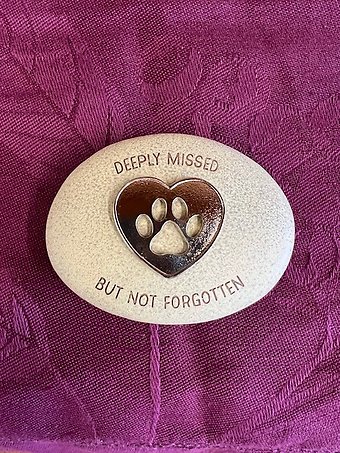 Tiny Missed But Not Forgotten Stone