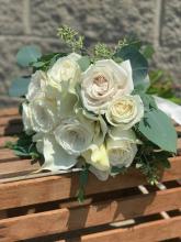 White Calla & Rose Bouquet